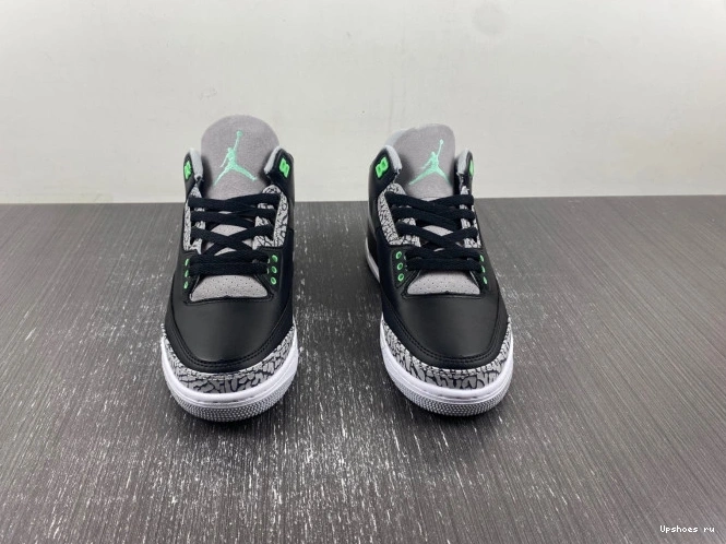  CT8532-031 Jordan 3 Glow” Air “Green 0710